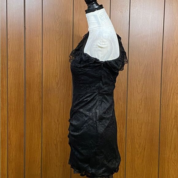 Alexis Ilana One-Shoulder Lace Cocktail Dress size S - Picture 5 of 11